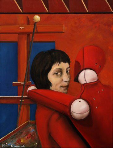 la peintre Magalie Cazot